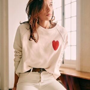 Sèzane x bobo choses heart sweatshirt - M